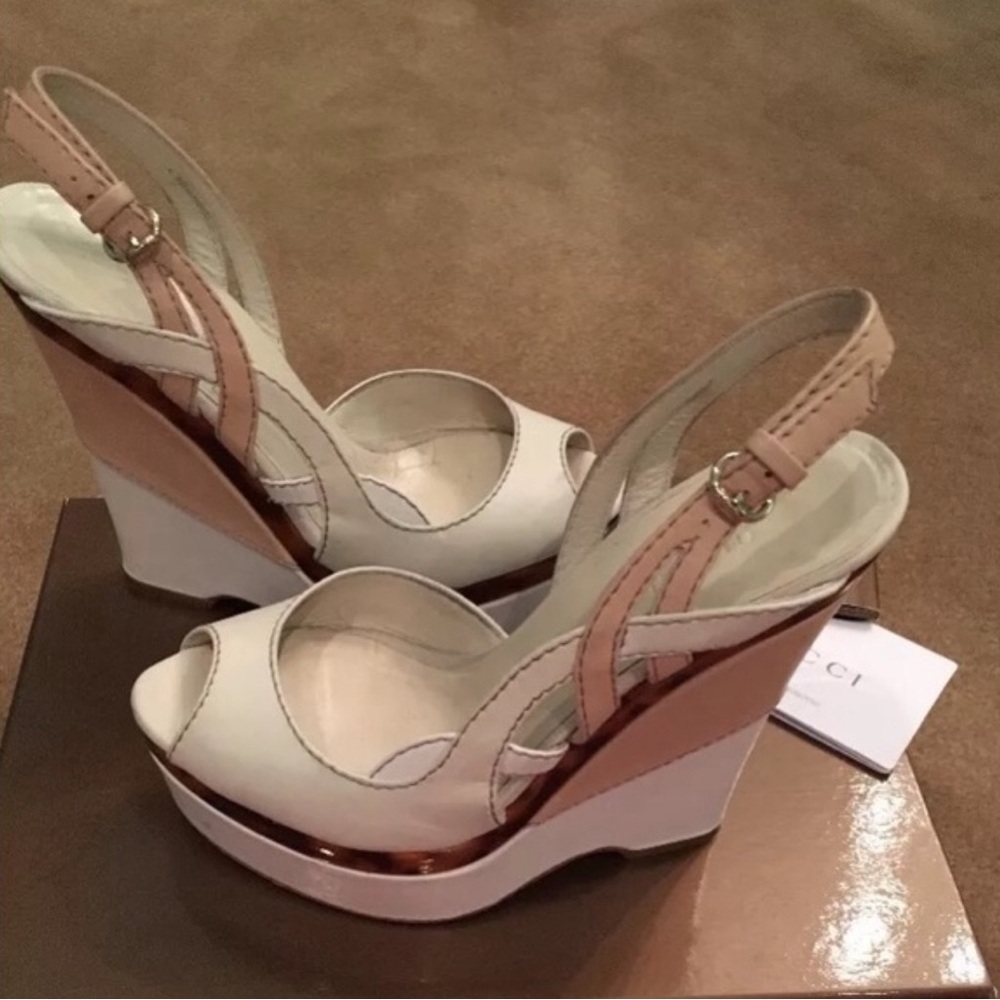 Gucci Wedge Shoes - Picture 2 of 4